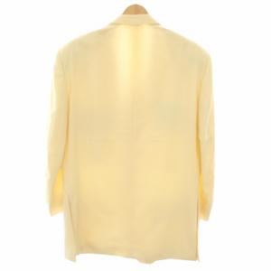 GIANNI VERSACE テーラードジャケット シングル アウター アイボリー /YT