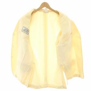 GIANNI VERSACE テーラードジャケット シングル アウター アイボリー /YT