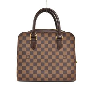 LOUIS VUITTON ダミエ トリアナ ハンドバッグ ブラウン N51155