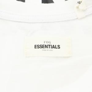 FOG ESSENTIALS Tシャツ カットソー 半袖 バックロゴ コットン M 白 ホワイト /AN42