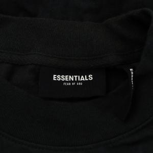 FOG ESSENTIALS Tシャツ カットソー 長袖 バックロゴ コットン XL 黒 ブラック /AN33