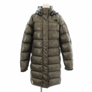 METRO DOWN COAT メトロダウンコート フード ロング ナイロン グレー NDW91404