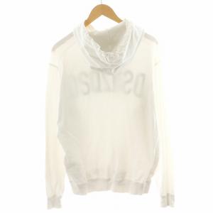 DSQUARED2 パーカー プルオーバー ロゴ L 白 ホワイト S74GU0495S23851 /AN7