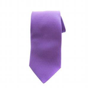 ネクタイ レギュラータイ シルク 紫 パープル AA