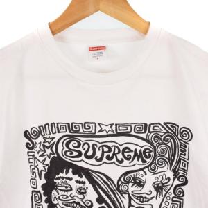 Supreme 18FW Faces Tee S ホワイト