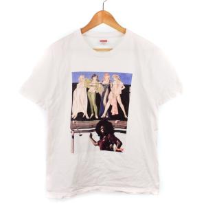 19FW American Picture Tee S ホワイト