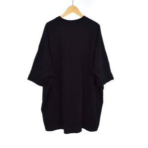 CASEY CASEY ODEM T-SHIRT HEAVY JERSEY Tシャツ 半袖 オーバーサイズ XS 黒 ブラック