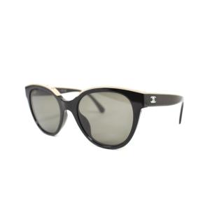 サングラス バタフライ シェイプ ココマーク 5420 140 ブラック 5414-A