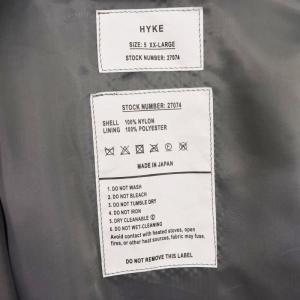 HYKE PARIGOT別注 TYPE L-2A JACKET 5 ブラック