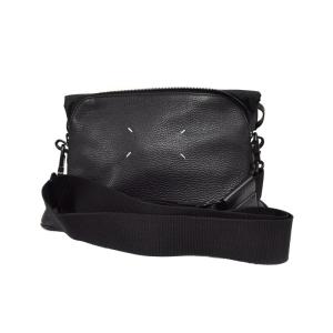 Maison Margiela 11 21SS 5AC ショルダーバッグ クラッチ 2WAY レザー ブラック