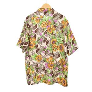 GUCCI THE NORTH FACE 21SS シルク シャツ オープンカラー 総柄 46