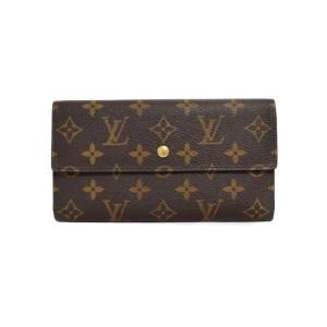 モノグラム ポルトトレゾール インターナショナル 長財布 茶 ブラウン M61215 AA