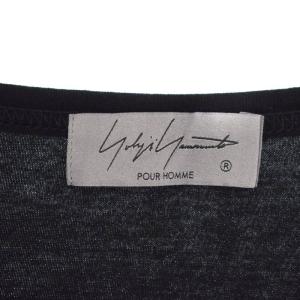 Yohji Yamamoto POUR HOMME 25SS SINGLE JERSEY PRINT LONG SLEEVE Tシャツ
