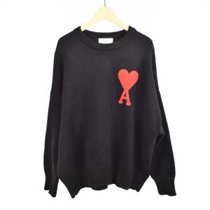 ニット セーター ロゴ M ブラック A20HK009.006