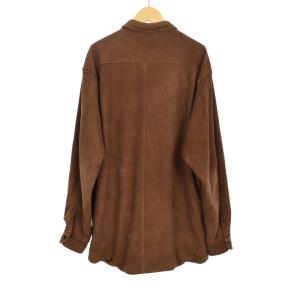 COMOLI 21AW スエードコモリシャツ 2 ブラウン U03-01014