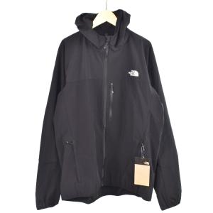 マウンテンソフトシェルフーディ パーカー ジップアップ XL 黒 ブラック NP22401