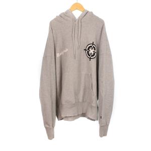 22AW CLF TARGET HOODIE パーカー プルオーバー フーディー L グレー RE-CO-GY-00-00-211
