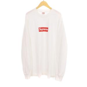 20FW Box Logo L/S Tee L ホワイト