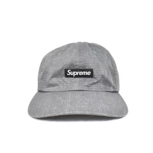 Supreme 21SS Faded Ripstop 6-Panel Cap グレー