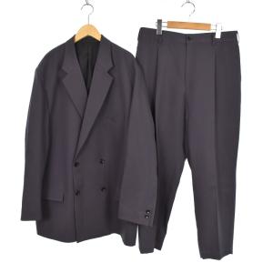 Scale Off Wool Double Jacket Tapered Slacks セットアップ