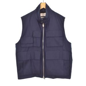 ベスト Super120's 1 紺 ネイビー A20A-06BL01A