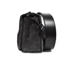 DIESEL 1DR CAMERA BAG ウォッシュ加工 ブラック