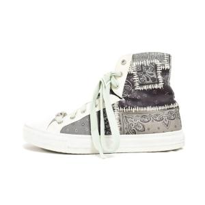 Bandana Sneaker バンダナ スニーカー ハイカット 43 グレー