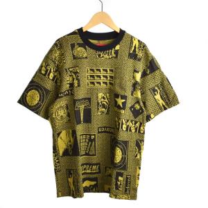 19FW Heaven Jacquard Top S イエロー ブラック