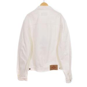 PRADA 23SS コットン デニムジャケット XXXL ホワイト GEB237