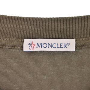 MONCLER 24AW Tシャツ XXL カーキ J20918C00021 8390T