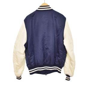 FUMITO GANRYU 15AW AD2015 ナイロンジャケット ブルゾン 中綿 M 紺 ネイビー EP-J001 AA