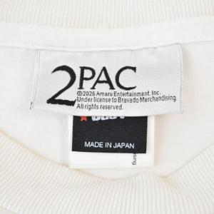 SAINTMICHAEL 2PAC 25SS 2PC_SS TEE XL ホワイト SM-HR8-0000-C15
