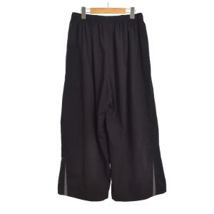 BALENCIAGA 25SS トラックワイドロングパンツ XXS ブラック 814579
