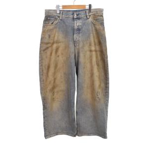 2023 Penicillin スーパーバギーフィットジーンズ デニムパンツ ダメージ加工