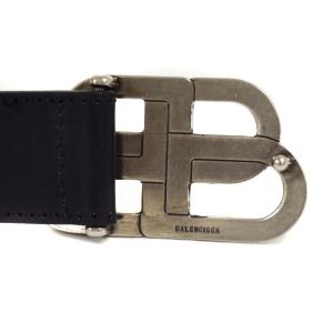 BALENCIAGA 24SS BB Signature Logo Belt ブラック
