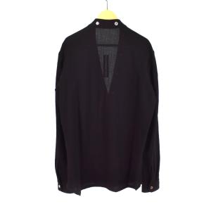 Rick Owens 25AW ラリー フォグポケット シャツ 46 ブラック RU02E1287-WA
