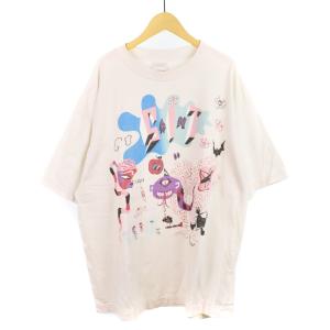 25SS DAY OF THE FREAKS SS TEE 半袖 プリント XL 白 ホワイト SM-HR8-0000-023