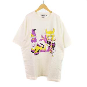 PUNK GIRL T 半袖 プリント Free 白 ホワイト KL952