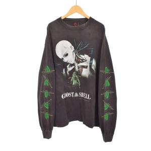 24AW GS_LS TEE 攻殻機動隊 ロングスリーブ Tシャツ ダメージ加工