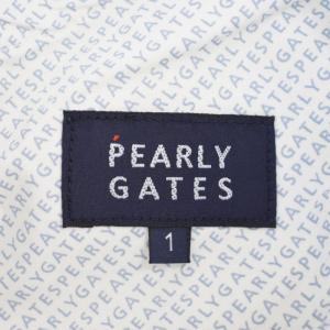 PEARLY GATES パンツ スラックス 1 白 ホワイト 055-0131210