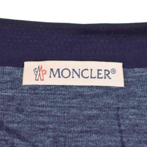 MONCLER 19SS T-SHIRT GIROCOLLO Tシャツ 半袖 S 紺 ネイビー E10938086261