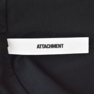 ATTACHMENT 20SS gauge smooth silket Long stall cardigan ハイゲージ スムース