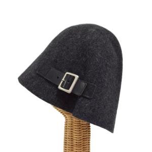 Hender Scheme felt belt hat バケットハット ウール 帽子 グレー li-rc-fbh