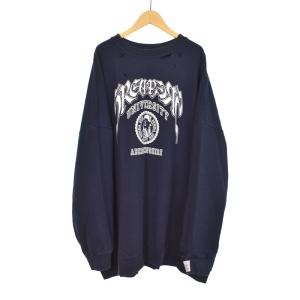 22SS Destroyed crewneck sweater Sreapers
