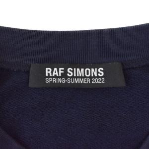 RAF SIMONS 22SS Destroyed crewneck sweater Sreapers