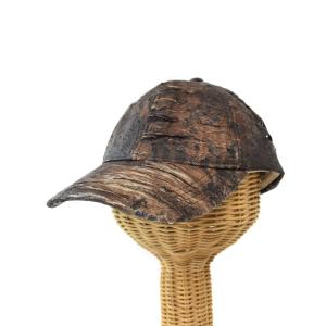 ディストレストモノグラムキャップ 帽子 59cm 茶 ブラウン FN-UX-HATS000318 AA