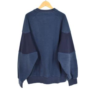 PALACE POLARTEC200 クルーネック スウェット トレーナー フリース M 青 ブルー
