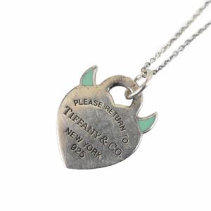 リターントゥ デビル ハート チャーム ネックレス 925