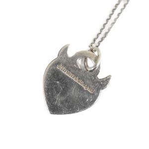 TIFFANY&Co. リターントゥ デビル ハート チャーム ネックレス 925