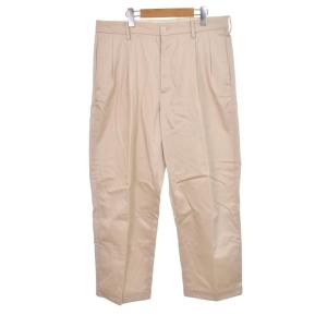 パンツ スラックス 2タック XL ライトベージュ AA